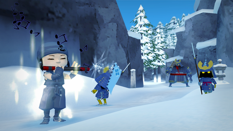 Illustration for article titled Snowbound Mini Ninja Screens